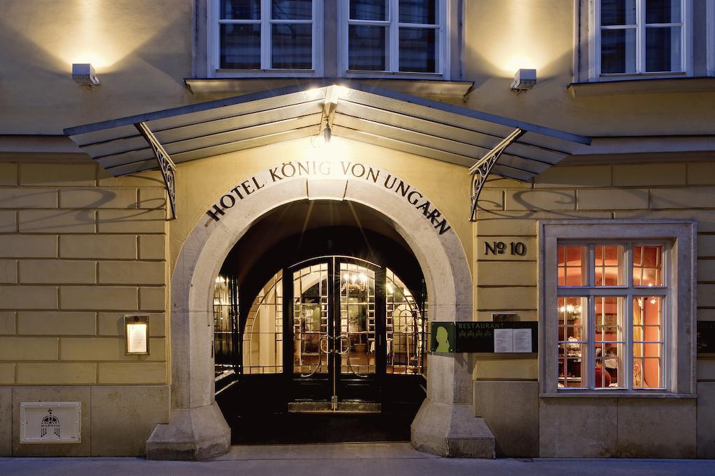 Hotel Konig Von Ungarn Viena Exterior foto